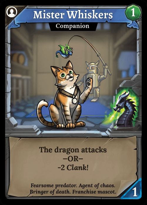 Clank! Legacy: Mister Whiskers Promo Card thumbnail