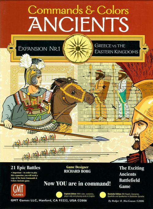 Commands & Colors: Ancients Expansion Pack #1 – Greece & Eastern Kingdoms thumbnail