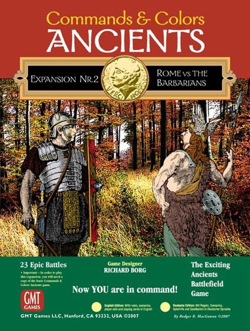 Commands & Colors: Ancients Expansion Pack #2 – Rome vs the Barbarians thumbnail