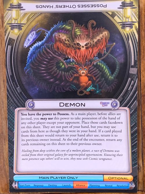 Cosmic Encounter: Demon Promo Alien thumbnail