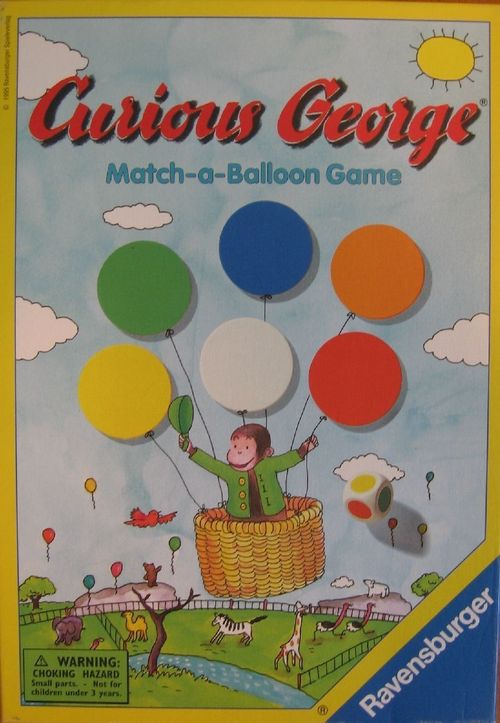 Curious George Match-a-Balloon Game thumbnail