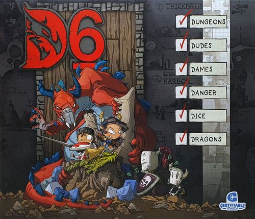 D6: Dungeons, Dudes, Dames, Danger, Dice and Dragons! thumbnail