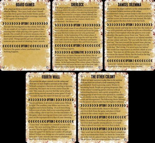 Dead of Winter: BGG Crossroads Promo Cards thumbnail