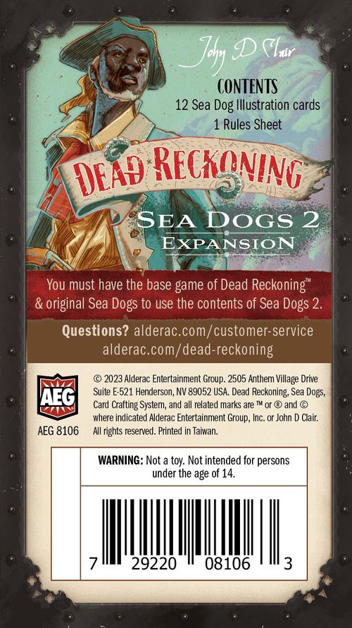Dead Reckoning: Sea Dogs Expansion 2 thumbnail