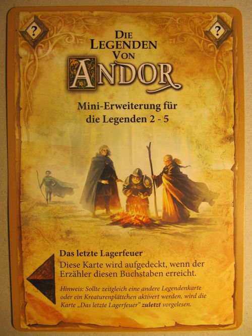 Die Legenden von Andor: Das letzte Lagerfeuer thumbnail