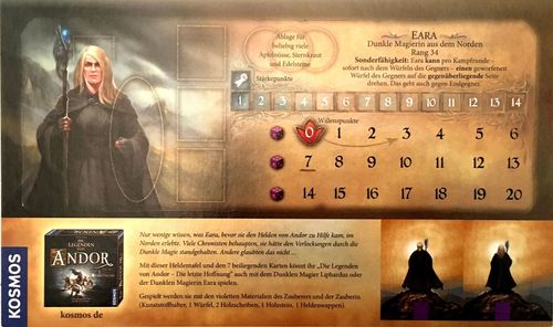 Die Legenden von Andor: Dunkle Eara Heldentableau thumbnail