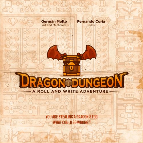 Dragon Dungeon: A roll and write adventure thumbnail