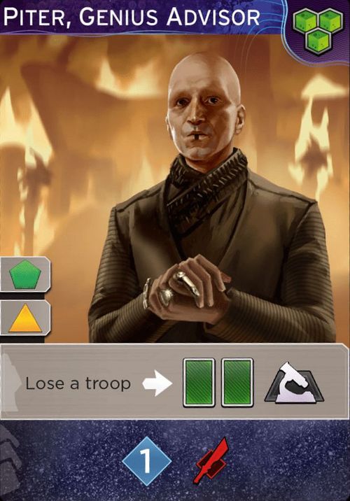 Dune: Imperium – Piter, Genius Advisor Promo Card thumbnail