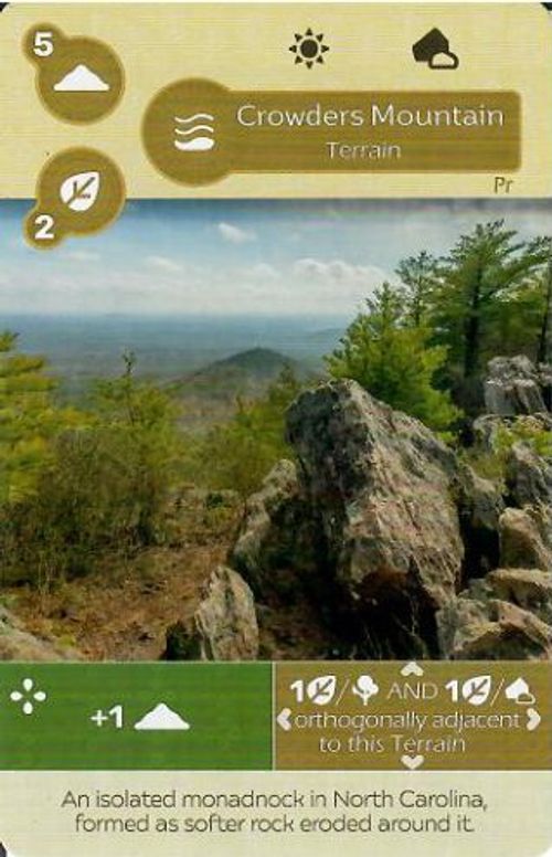 Earth: Crowder's Mountain Promo Card thumbnail