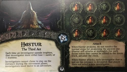 Elder Sign: Hastur Promo Card thumbnail