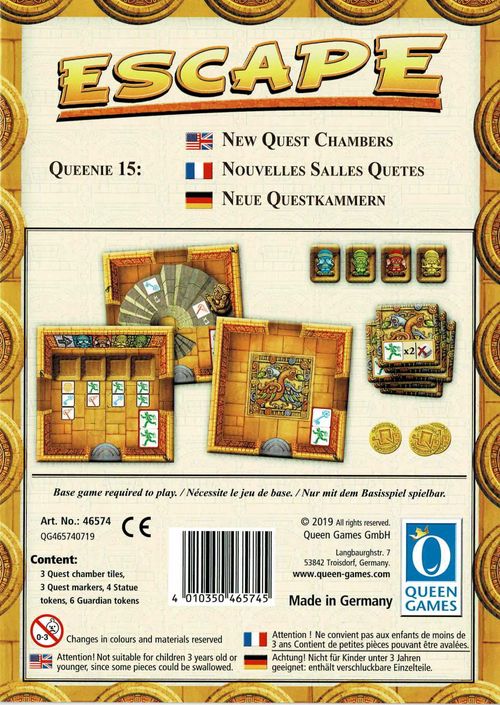 Escape: The Curse of the Temple – Queenie 15: New Quest Chambers thumbnail