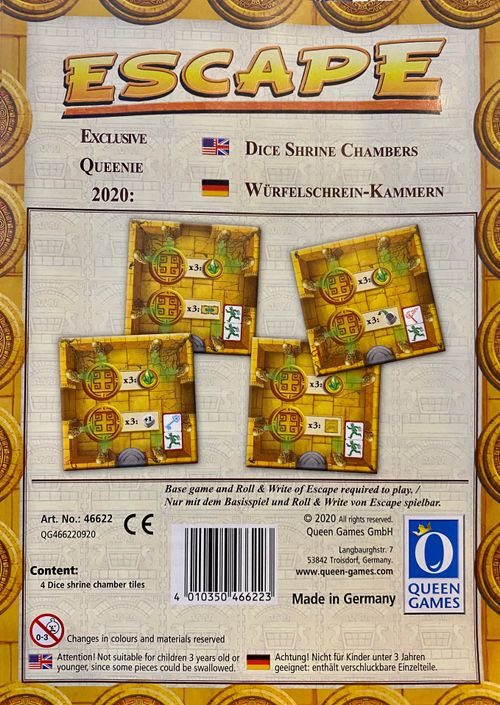 Escape: The Curse of the Temple – Exclusive Queenie 2020: Dice Shrine Chambers thumbnail