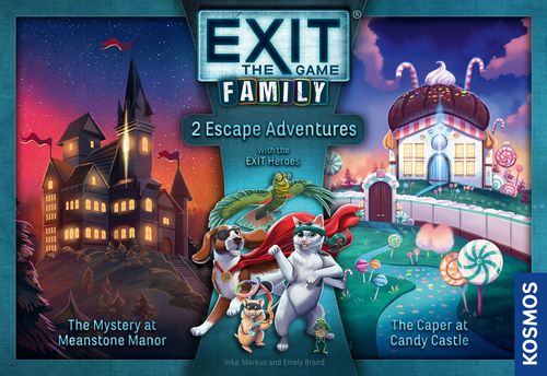 EXIT: The Game – Family: The Mystery at Meanstone Manor/The Caper at Candy Castle thumbnail