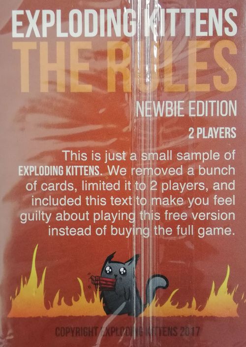 Exploding Kittens: Newbie Edition thumbnail