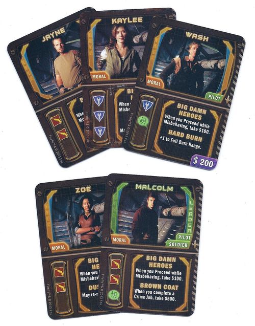 Firefly: The Game – Big Damn Heroes Promo Cards thumbnail