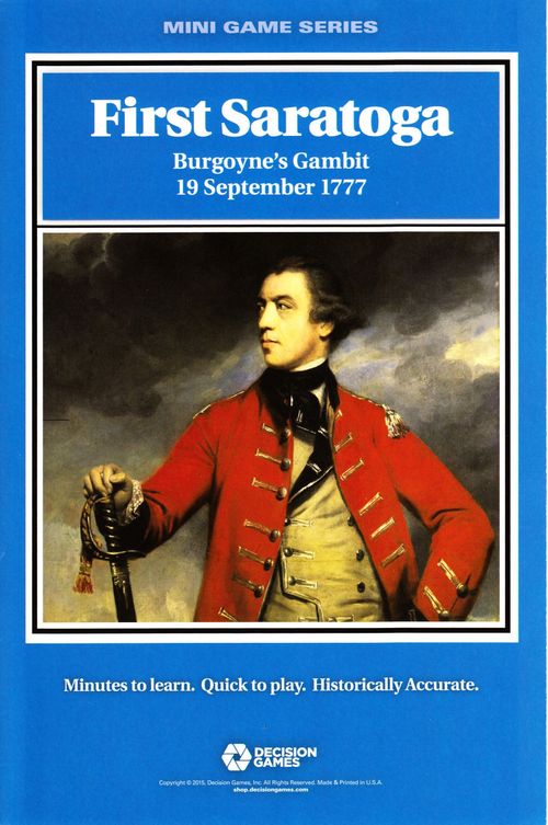 First Saratoga: Burgoyne's Gambit thumbnail
