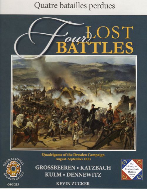 Four Lost Battles (2nd Edition): Quadrigame of the Dresden Campaign thumbnail