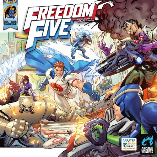 Freedom Five: A Sentinel Comics Board Game thumbnail