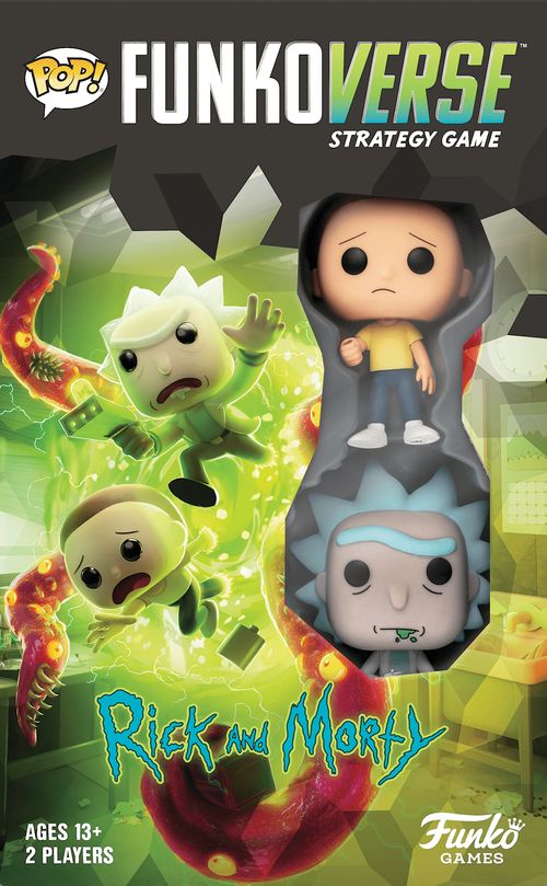 Funkoverse Strategy Game: Rick & Morty 100 thumbnail