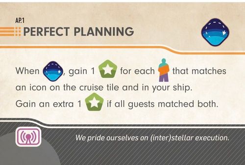 Galactic Cruise: Perfect Planning Promo Card thumbnail
