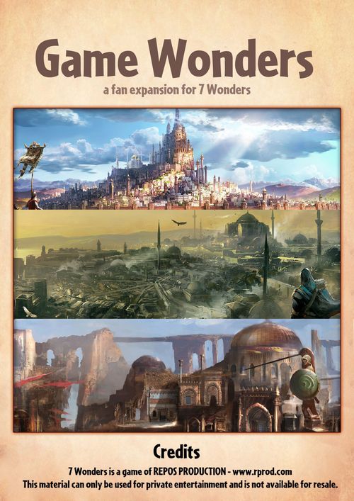 Game Wonders (fan expansion for 7 Wonders) thumbnail