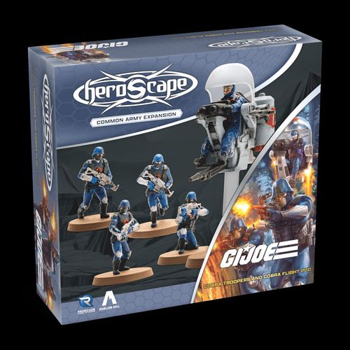 G.I. JOE Heroscape: COBRA Troopers & COBRA Flight Pod – Common Army Expansion thumbnail