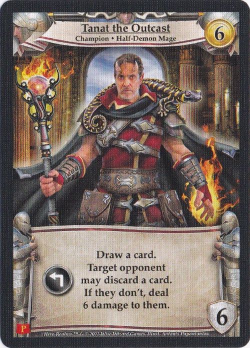 Hero Realms: Tanat the Outcast Promo Card thumbnail
