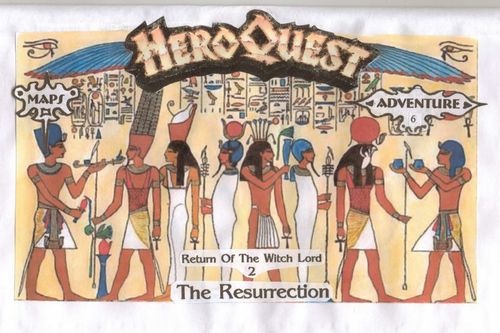 Adventure 6: Resurrection – Return of the Witch Lord 2 (fan expansion for HeroQuest) thumbnail