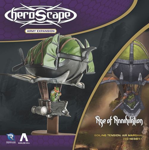 Heroscape: Air Marshal Zed Nesbitt Army Expansion thumbnail