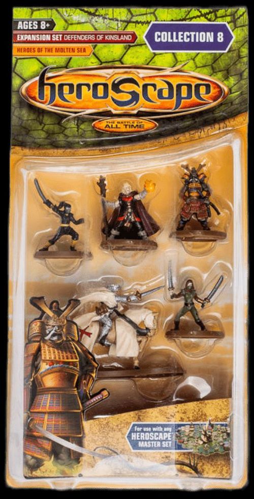 Heroscape: Defenders of Kinsland – Heroes of the Molten Sea Army Expansion thumbnail