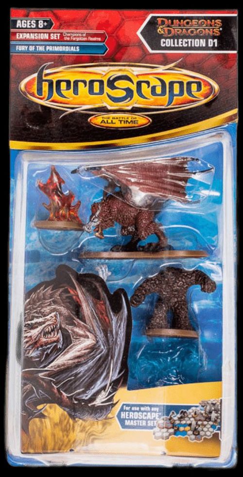 Heroscape: D1 Champions of the Forgotten Realms – Fury of the Primordials Army Expansion thumbnail