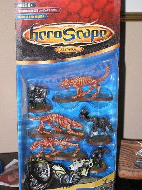 Heroscape: Jandar's Oath – Gorillas and Hounds Army Expansion thumbnail