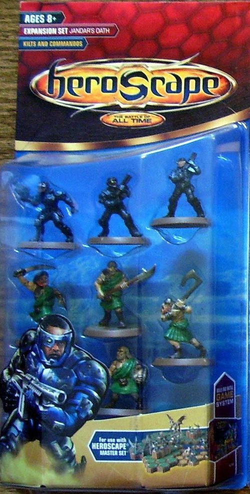 Heroscape: Jandar's Oath – Kilts and Commandos Army Expansion thumbnail