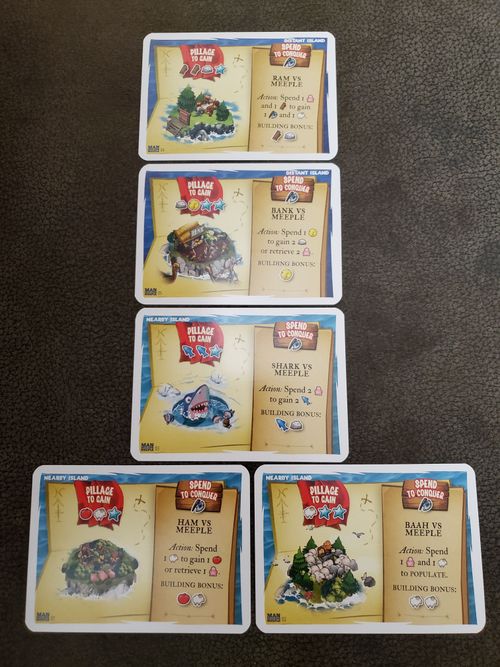 Imperial Settlers: Empires of the North – Man vs Meeple Island Set thumbnail