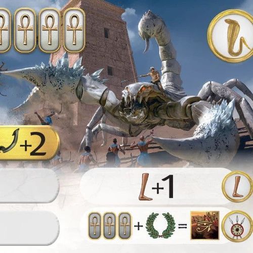 Kemet: Blood and Sand – Dice Tower 2026 White Scorpion Promo thumbnail