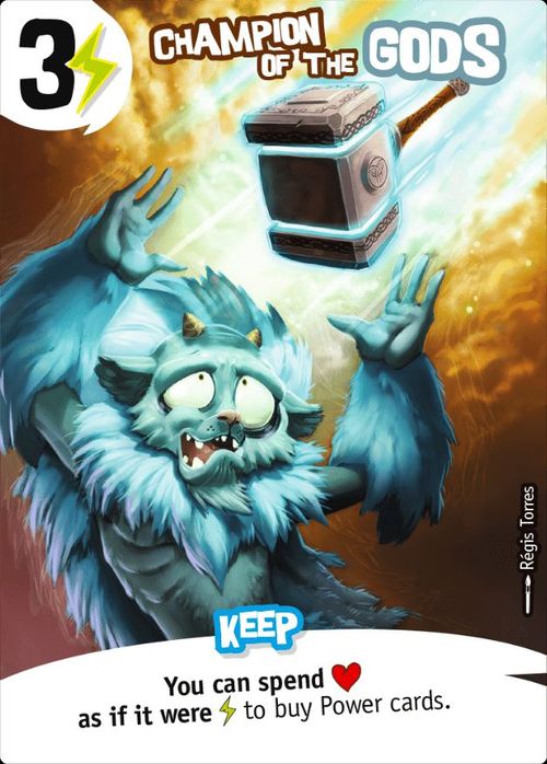 King of Tokyo: Champion of the Gods Promo Card thumbnail