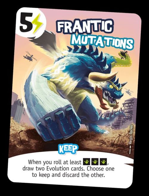 King of Tokyo: Frantic Mutations Promo Card thumbnail