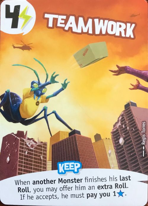 King of Tokyo: Teamwork Promo Card thumbnail