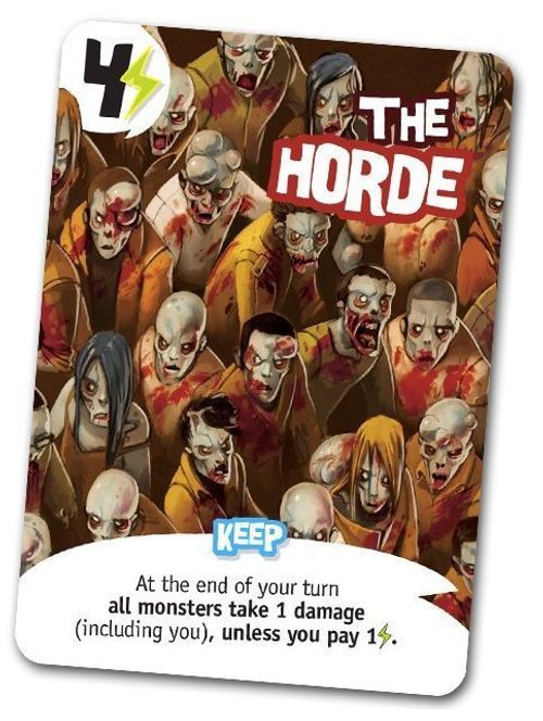 King of Tokyo: The Horde Promo Card thumbnail