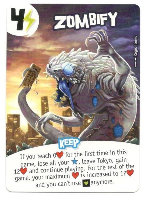 King of Tokyo: Zombify promo card thumbnail
