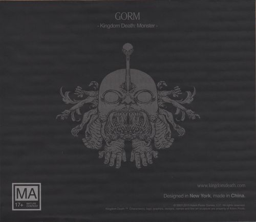 Kingdom Death: Monster – Gorm Expansion thumbnail