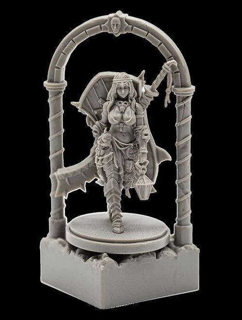 Kingdom Death: Monster – Indomitable Survivor: Oblouk Shield Arco thumbnail