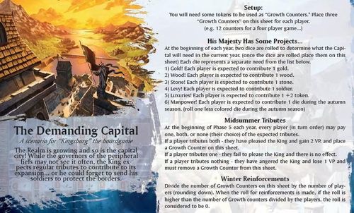 Kingsburg: The Demanding Capital thumbnail