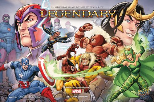 Legendary: A Marvel Deck Building Game (Second Edition) thumbnail