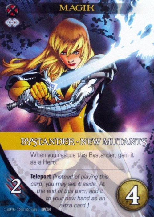 Legendary: A Marvel Deck Building Game – Promo Card Magik Heroic Bystander (New Mutants) thumbnail