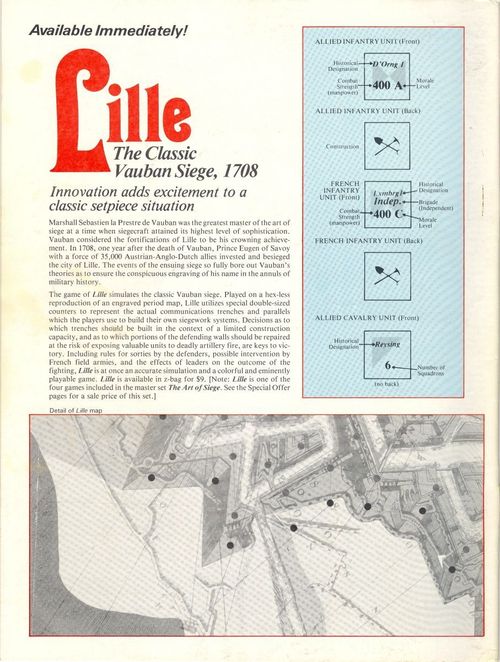 Lille: The Classic Vauban Siege, 1708 thumbnail