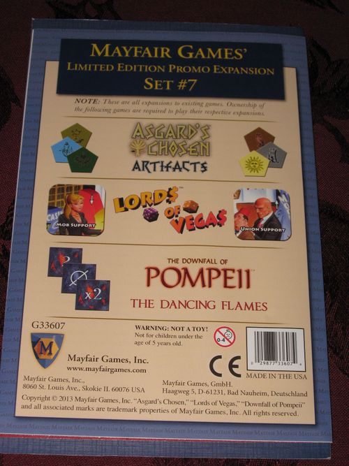 Mayfair Games' Limited Edition Promo Expansion Set #7 thumbnail