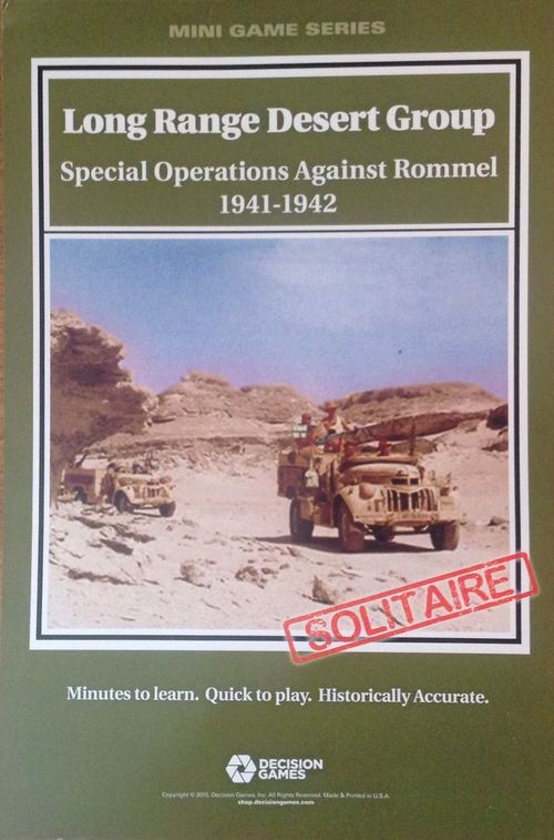 Long Range Desert Group: Special Operations Against Rommel 1941-1942 thumbnail