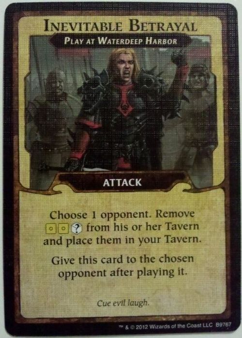 Lords of Waterdeep: Inevitable Betrayal Promo Card thumbnail