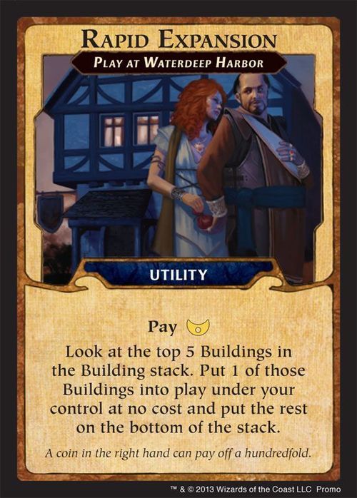 Lords of Waterdeep: Rapid Expansion Promo Card thumbnail